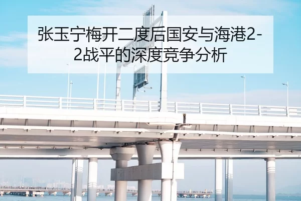 张玉宁梅开二度后国安与海港2-2战平的深度竞争分析